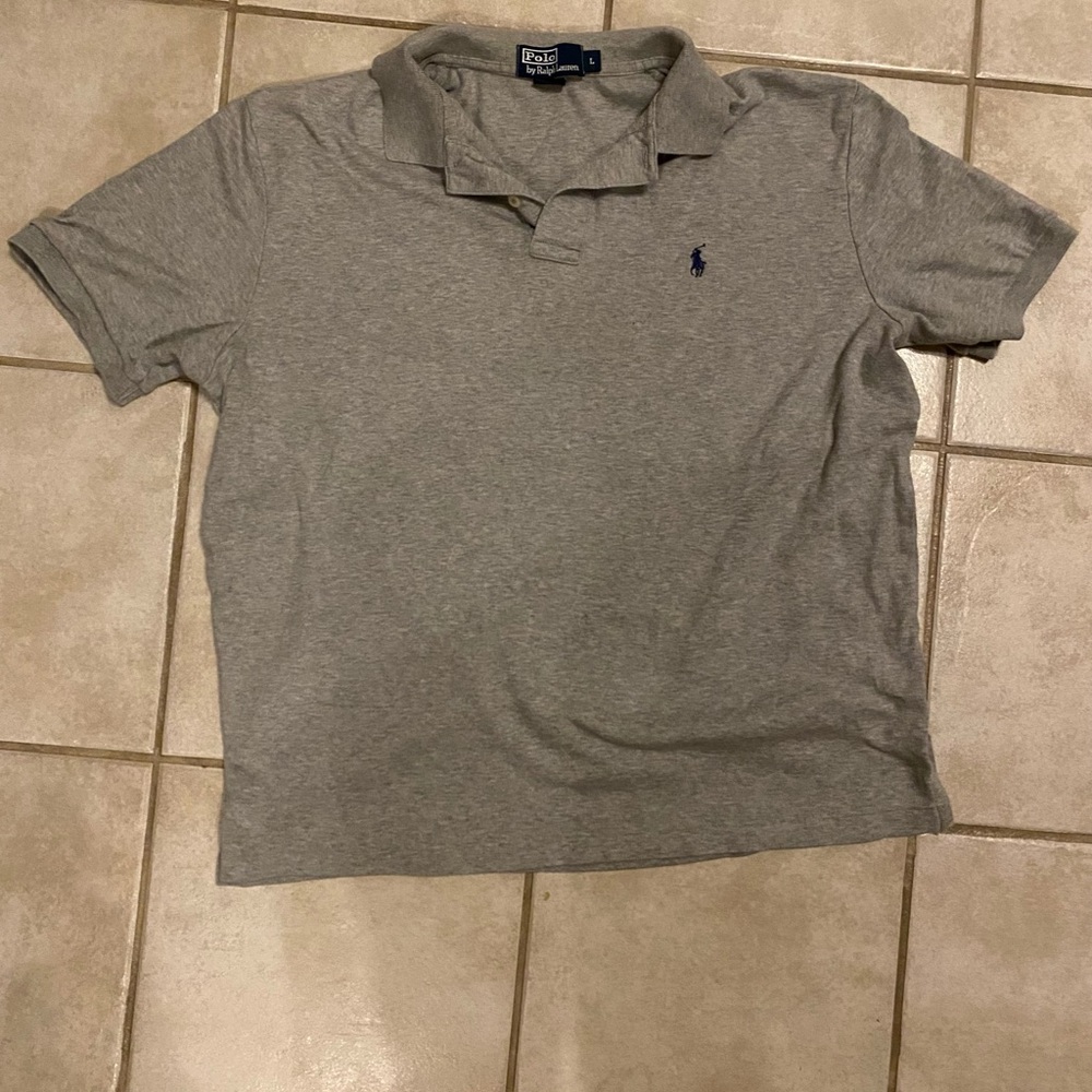 Polo by Ralph Lauren Gray Polo Shirt